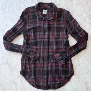 Vans Womens 100% Cotton Flannel Shirt - Size XS